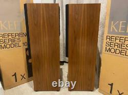 KEF 103/4 Reference Series Speakers RE-Foamed Exceptional pair SUPERB! BOXED