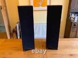 KEF Coda 9.2 floor-standing speakers (x2) used, brown/black