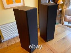 KEF Coda 9.2 floor-standing speakers (x2) used, brown/black