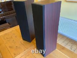 KEF Coda 9.2 floor-standing speakers (x2) used, brown/black