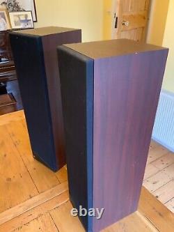 KEF Coda 9.2 floor-standing speakers (x2) used, brown/black