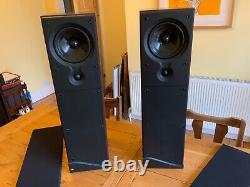 KEF Coda 9.2 floor-standing speakers (x2) used, brown/black