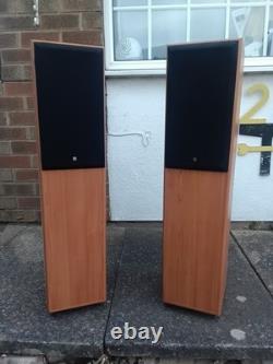 KEF Cresta 3 Floorstanding Speakers SP3321 Cherry Finish Pair