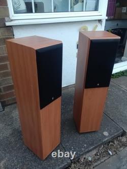 KEF Cresta 3 Floorstanding Speakers SP3321 Cherry Finish Pair