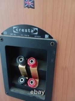 KEF Cresta 3 Floorstanding Speakers SP3321 Cherry Finish Pair