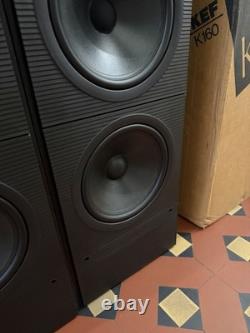 KEF K160 125W Floor Standing 2 Way Speakers Vintage Hifi IMMACULATE YORK