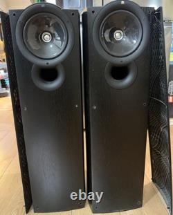 KEF Q3 Bi-Wire Floor Standing Speakers, Black, 15-120W, 8 Ohms