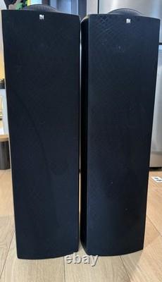 KEF Q3 Bi-Wire Floor Standing Speakers, Black, 15-120W, 8 Ohms