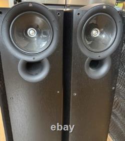 KEF Q3 Bi-Wire Floor Standing Speakers, Black, 15-120W, 8 Ohms
