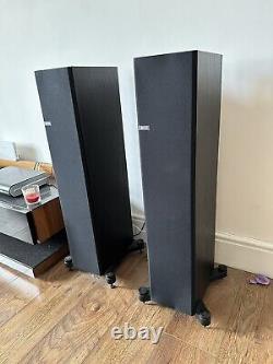 KEF Q500 Floor Standing Speakers BLACK Pair BOXED NEW