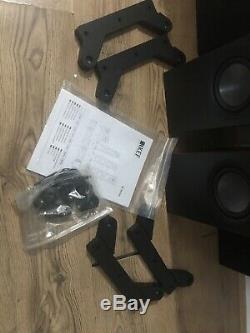 KEF Q500 Uni-Q Driver Floor Standing Speakers In English Cherry Pair Boxed