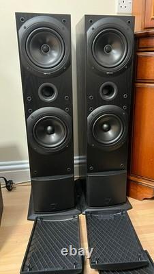 KEF Q50 Floor Standing Black High End Speakers