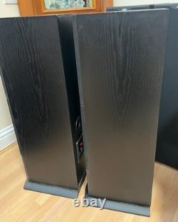 KEF Q50 Floor Standing Black High End Speakers