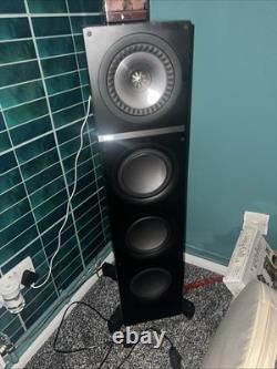 KEF Q700 Floorstanding Speakers Black Oak
