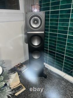 KEF Q700 Floorstanding Speakers Black Oak
