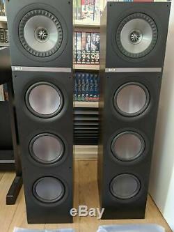 KEF Q700 Speakers Walnut. Twin floor standing speakers. Good conition