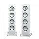 KEF Q750 Floorstanding Speakers Pair, White, EX-DEMO