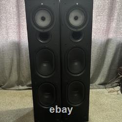KEF Q75 Black Floorstanding Speakers Pair