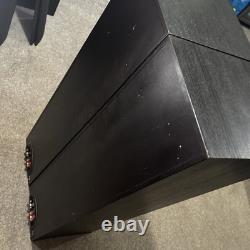 KEF Q75 Black Floorstanding Speakers Pair