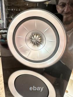 KEF R500 Floorstanding Speakers with Original Packaging Piano Black