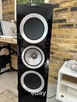 KEF R500 Floorstanding Speakers with Original Packaging Piano Black
