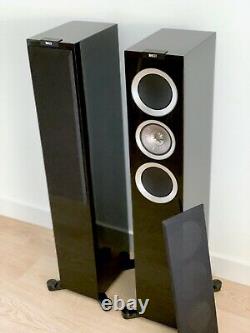 KEF R500 Piano Black (Pair) HiFi floorstanding speakers R Series