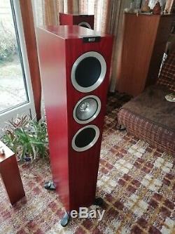 KEF R500 floorstanding speakers Rosewood pair