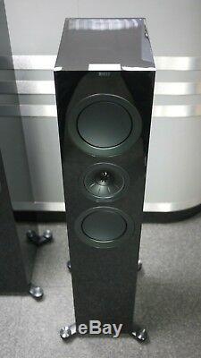 KEF R700'Black Edition' Floorstanding Speakers Preowned