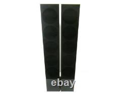 KEF R Series R11 3-Wat Bass Reflex Floorstanding Speakers (Black) Inc Warranty