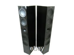 KEF R Series R11 3-Wat Bass Reflex Floorstanding Speakers (Black) Inc Warranty