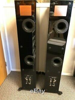 KEF Reference 3 Floor Standing Speakers Copper Black Second Hand TC01