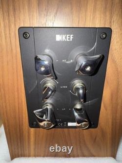 KEF Reference 5 Floor-Standing Speaker Pair (Walnut) N60311B