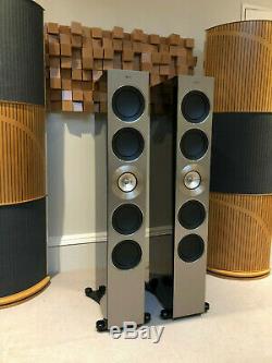 KEF Reference 5 Floorstanding Speakers (Piano Black) Excellent Condition
