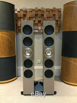 KEF Reference 5 Floorstanding Speakers (Piano Black) Excellent Condition