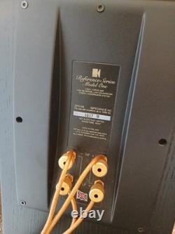 KEF Reference Series Model One Floorstanding Speaker Black 150W 4 Ohm Bi-Wire
