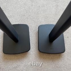 KEF S1 Stands for KEF LSX/II/LT Speakers Grey/Black + Floor/Carpet Spikes