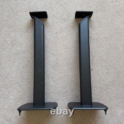 KEF S1 Stands for KEF LSX/II/LT Speakers Grey/Black + Floor/Carpet Spikes