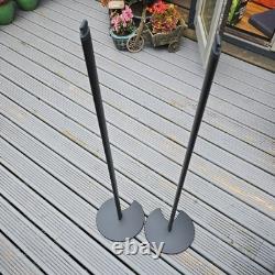 KEF Speaker Stands (Pair) For 3001 / 3001SE Egg Speakers Black