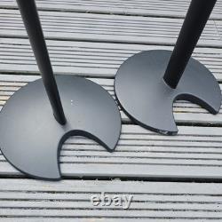 KEF Speaker Stands (Pair) For 3001 / 3001SE Egg Speakers Black