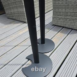 KEF Speaker Stands (Pair) For 3001 / 3001SE Egg Speakers Black