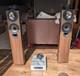 KEF iQ5 Floorstanding Speakers Walnut Pair Uni-Q