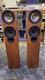 KEF iQ5 SP3501 Floorstanding Speakers Pair Walnut Finish Excellent Cond
