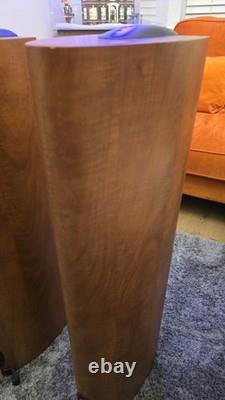KEF iQ5 SP3501 Floorstanding Speakers Pair Walnut Finish Excellent Cond