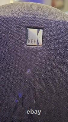 KEF iQ5 SP3501 Floorstanding Speakers Pair Walnut Finish Excellent Cond