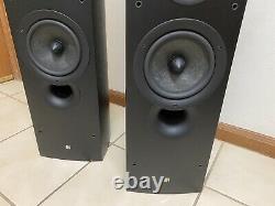 KEF iQ9 3-Way Bass Reflex 2 Floor Standing SP-3503 Speakers Black (1 Pair) Uni-Q