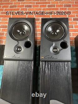 Kef Coda 9 Floor-standing 3-way Loudspeakers Rare + Covers N/mint L@@k Free P+p