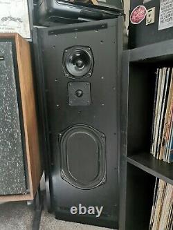 Kef Floorstanding 3 Way Speakers. 150w. Wilmslow Audio Kit. Vintage. Audiophile