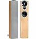 Kef Q4 Compact Floorstanding Loudspeaker Maple Finish Price For 1 Speaker Only