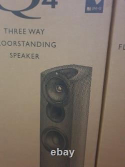 Kef Q4 Compact Floorstanding Loudspeaker Maple Finish Price For 1 Speaker Only