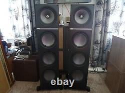 Kef Q900 Floor Standing Speakers Mint With Factory Shipping Boxes Mint Condit